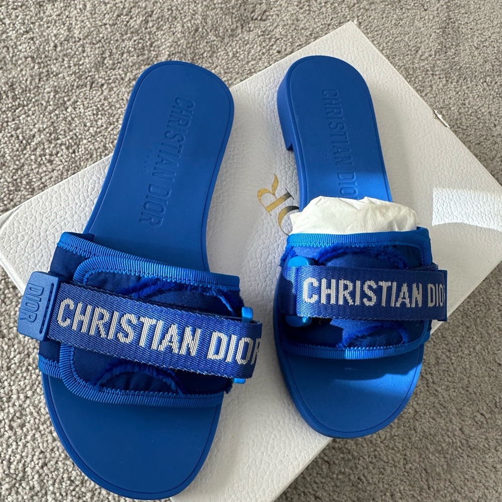 Dior Blue Sandals